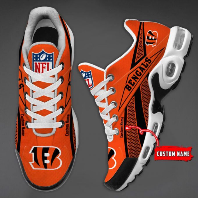 Cincinnati Bengals Premium Nfl Air Max Plus Sport Sneakers For Fan Gifts