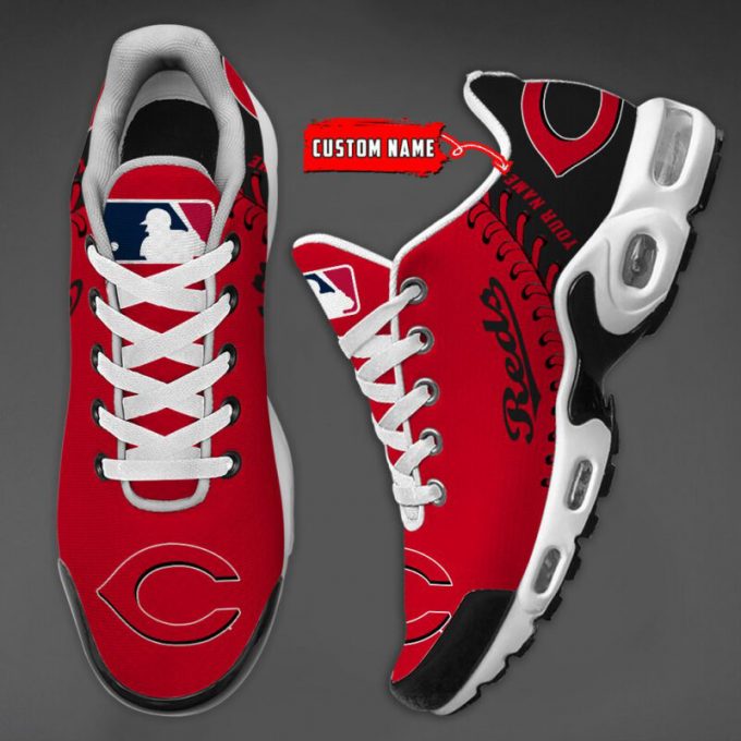 Cincinnati Reds Mlb Air Max Plus Sport Sneakers For Fan Gifts