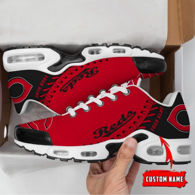 Cincinnati Reds Mlb Air Max Plus Sport Sneakers For Fan Gifts