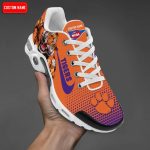 Clemson Tigers NCAA Premium Air Max Plus Sport Sneakers For Fan Gifts