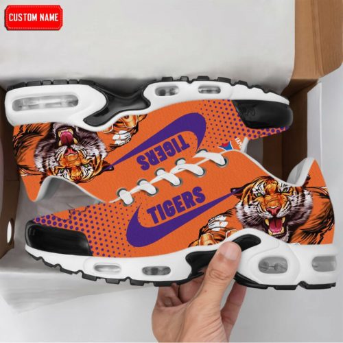 Clemson Tigers NCAA Premium Air Max Plus Sport Sneakers For Fan Gifts