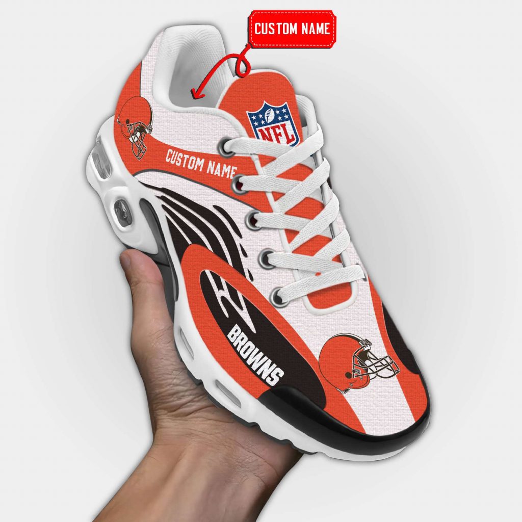 Cleveland Browns Nfl Premium Air Max Plus Sport Sneakers For Fan Gifts