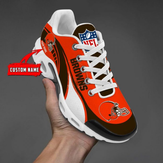 Cleveland Browns Nfl Teams Air Max Plus Sport Sneakers For Fan Gifts