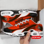 Cleveland Browns NFL Teams Air Max Plus Sport Sneakers For Fan Gifts