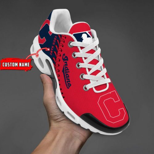 Cleveland Indians MLB Air Max Plus Sport Sneakers For Fan Gifts