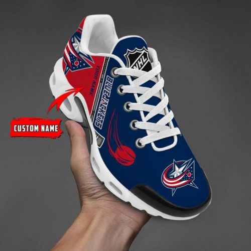 Columbus Blue Jackets NHL Teams Air Max Plus Sport Sneakers For Fan Gifts