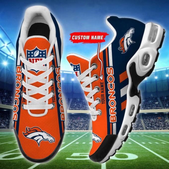 Denver Broncos Nfl Air Max Plus Sport Sneakers For Fan Gifts