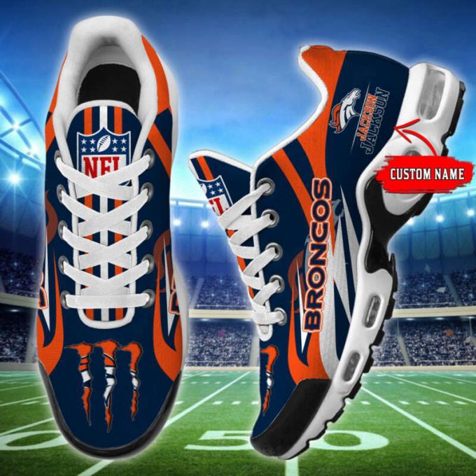 Denver Broncos Nfl Monster Air Max Plus Sport Sneakers For Fan Gifts