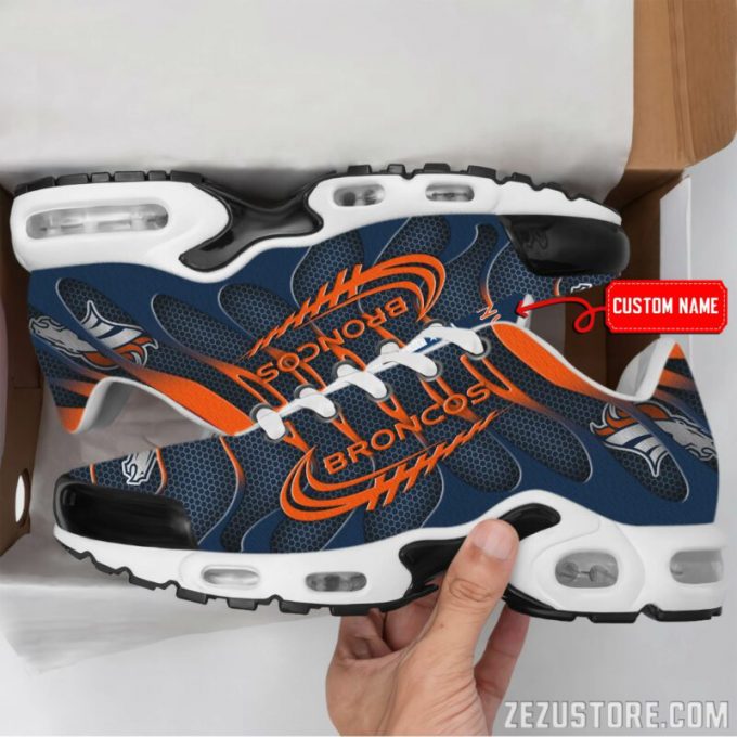 Denver Broncos Nfl Premium Air Max Plus Sport Sneakers For Fan Gifts