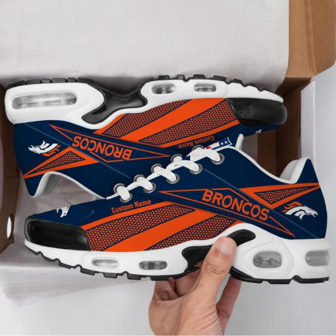 Denver Broncos Premium Nfl Air Max Plus Sport Sneakers For Fan Gifts