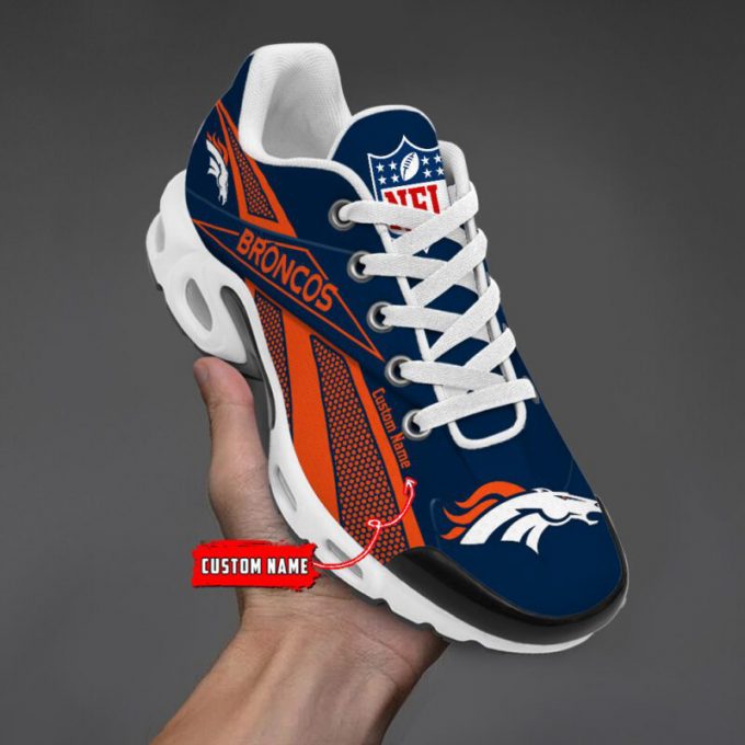 Denver Broncos Premium Nfl Air Max Plus Sport Sneakers For Fan Gifts