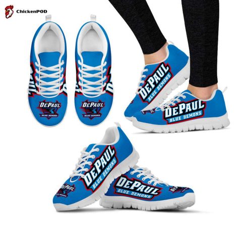 DePaul Blue Demons Unisex Running Shoes For Fans Gifts