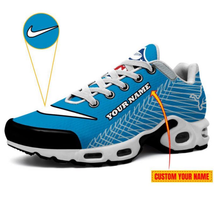 Detroit Lions Air Max Plus Sport Sneakers For Fan Gifts