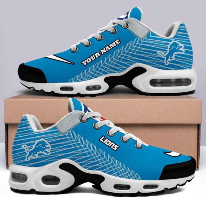 Detroit Lions Air Max Plus Sport Sneakers For Fan Gifts