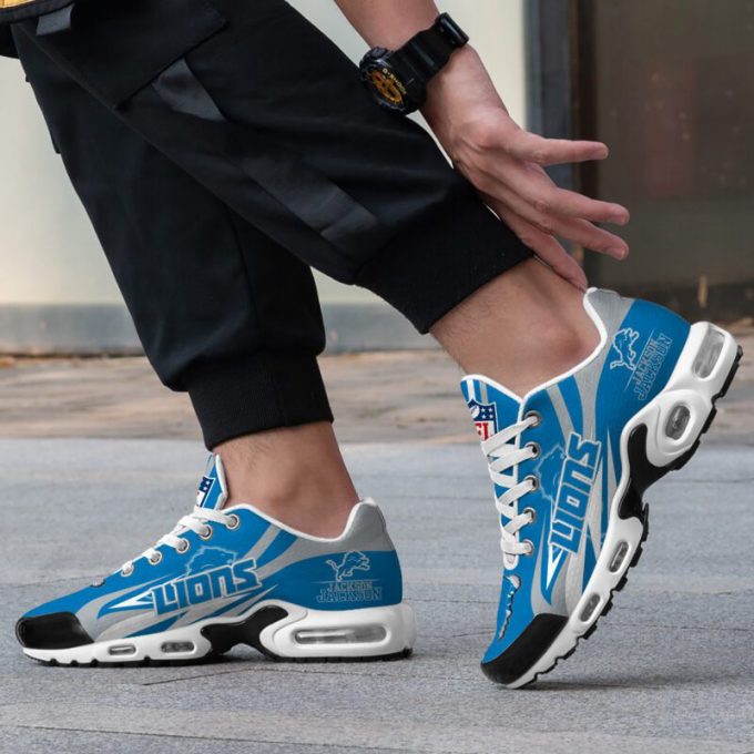 Detroit Lions Nfl Monster Air Max Plus Sport Sneakers For Fan Gifts