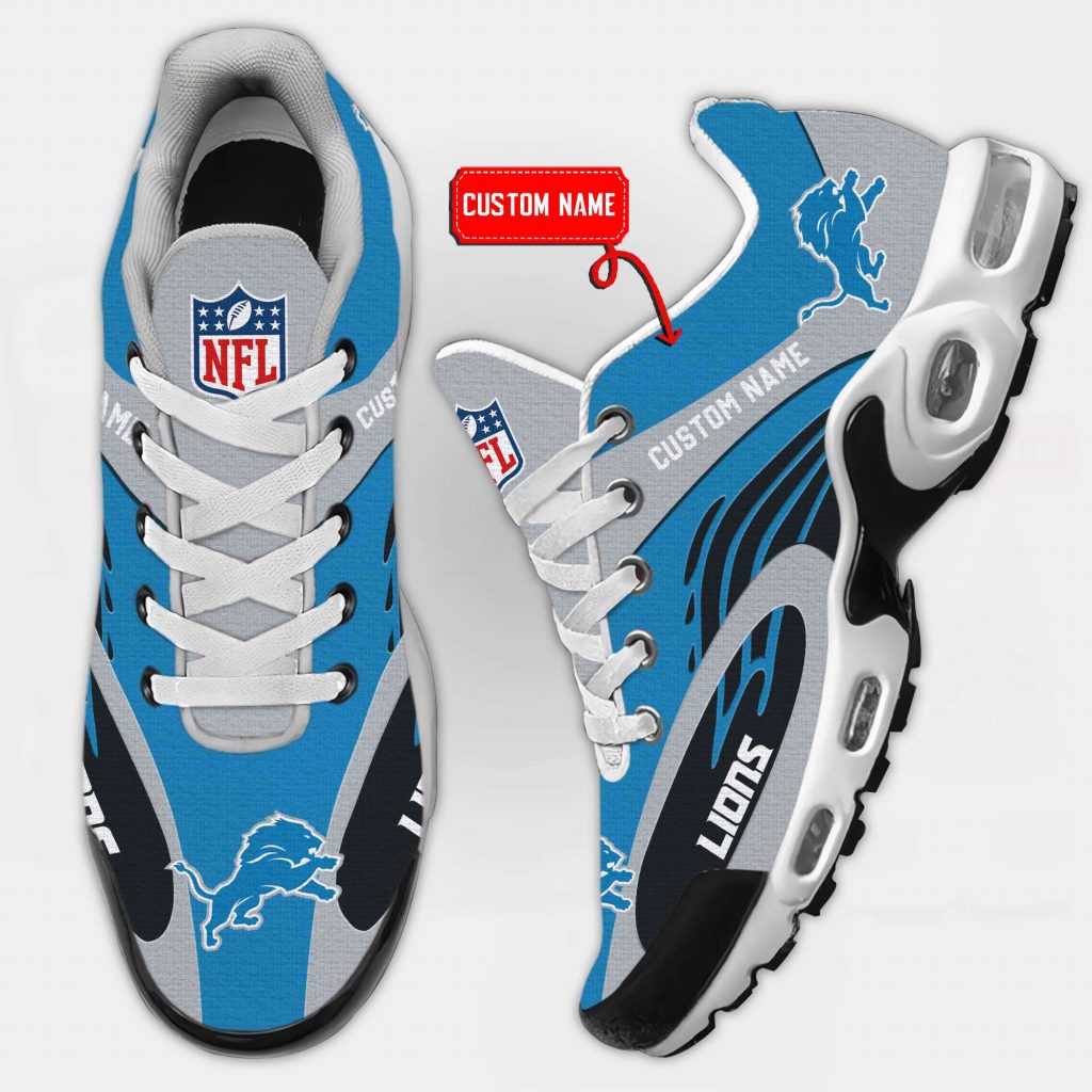 Detroit Lions Nfl Premium Air Max Plus Sport Sneakers For Fan Gifts