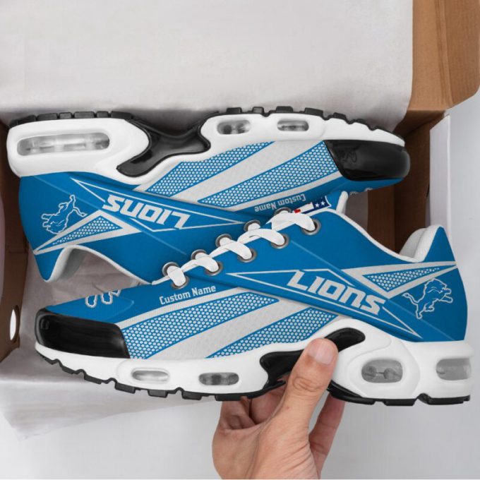 Detroit Lions Premium Nfl Air Max Plus Sport Sneakers For Fan Gifts