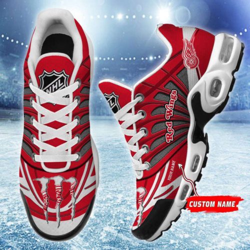 Detroit Red Wings NHL Air Max Plus Sport Sneakers For Fan Gifts