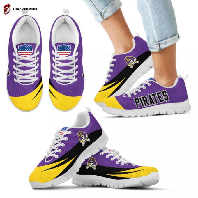 East Carolina Pirates Unisex Running Shoes For Fans Gifts