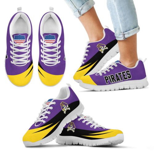 East Carolina Pirates Unisex Running Shoes For Fans Gifts