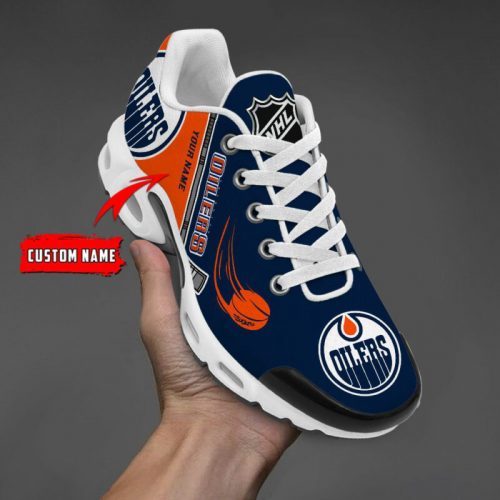 Edmonton Oilers NHL Teams Air Max Plus Sport Sneakers For Fan Gifts