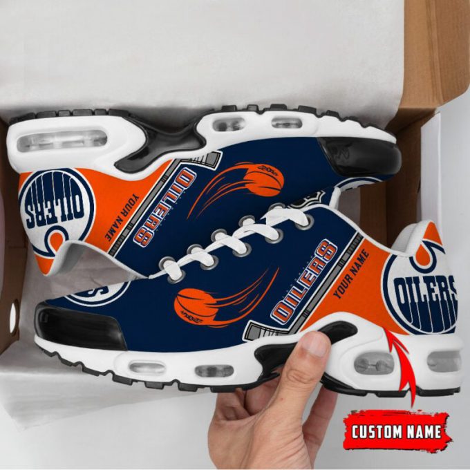 Edmonton Oilers Nhl Teams Air Max Plus Sport Sneakers For Fan Gifts