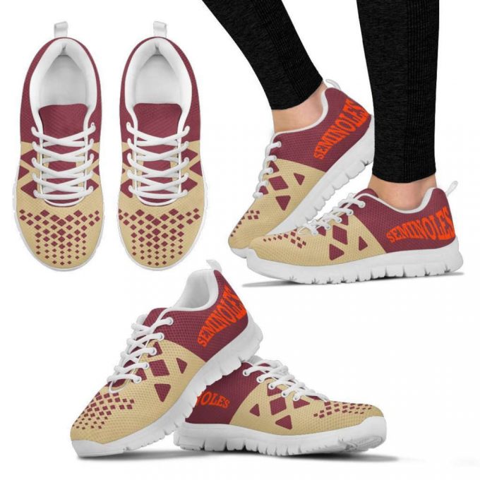 Florida State Seminoles Unisex Running Shoes For Fans Gifts