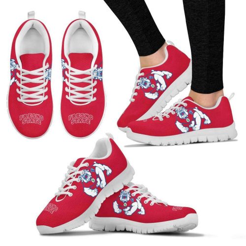 Fresno State Bulldogs Unisex Running Shoes For Fans Gifts