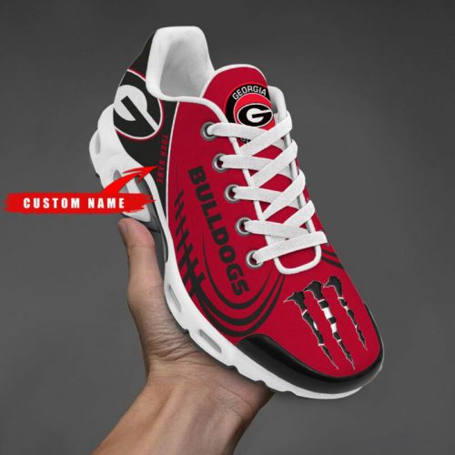 Georgia Bulldogs NCAA Air Max Plus Sport Sneakers For Fan Gifts