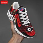 Georgia Bulldogs NCAA Premium Air Max Plus Sport Sneakers For Fan Gifts