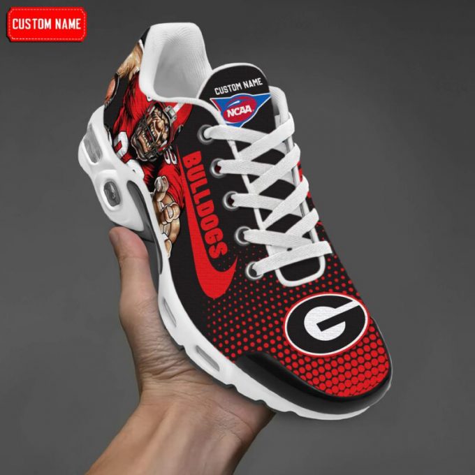 Georgia Bulldogs Ncaa Premium Air Max Plus Sport Sneakers For Fan Gifts