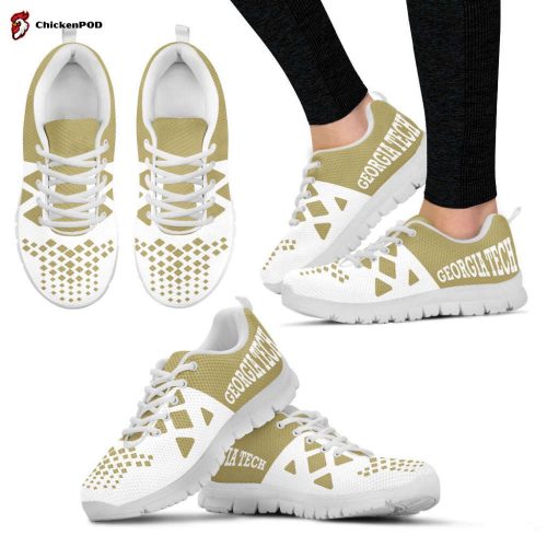 Georgia Tech Yellow Jackets Unisex Running Shoes For Fans Gifts