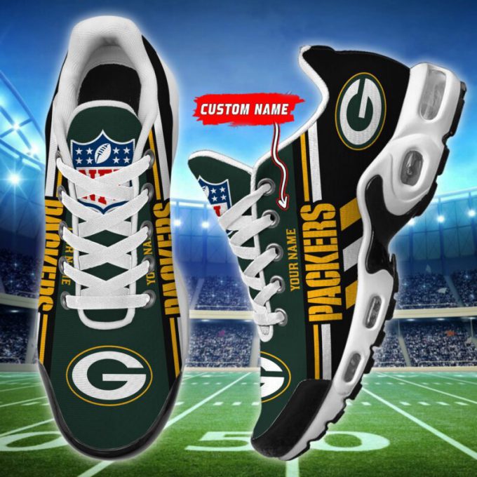 Green Bay Packers Nfl Air Max Plus Sport Sneakers For Fan Gifts