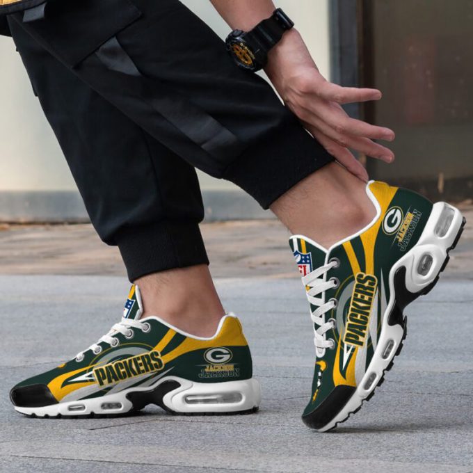 Green Bay Packers Nfl Monster Air Max Plus Sport Sneakers For Fan Gifts