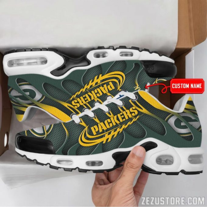 Green Bay Packers Nfl Premium Air Max Plus Sport Sneakers For Fan Gifts