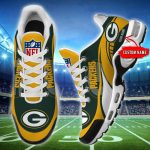 Green Bay Packers NFL Teams Air Max Plus Sport Sneakers For Fan Gifts