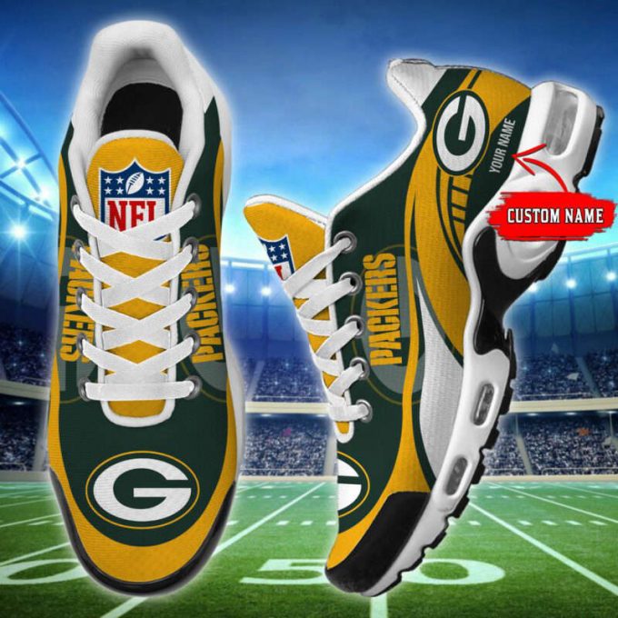 Green Bay Packers Nfl Teams Air Max Plus Sport Sneakers For Fan Gifts