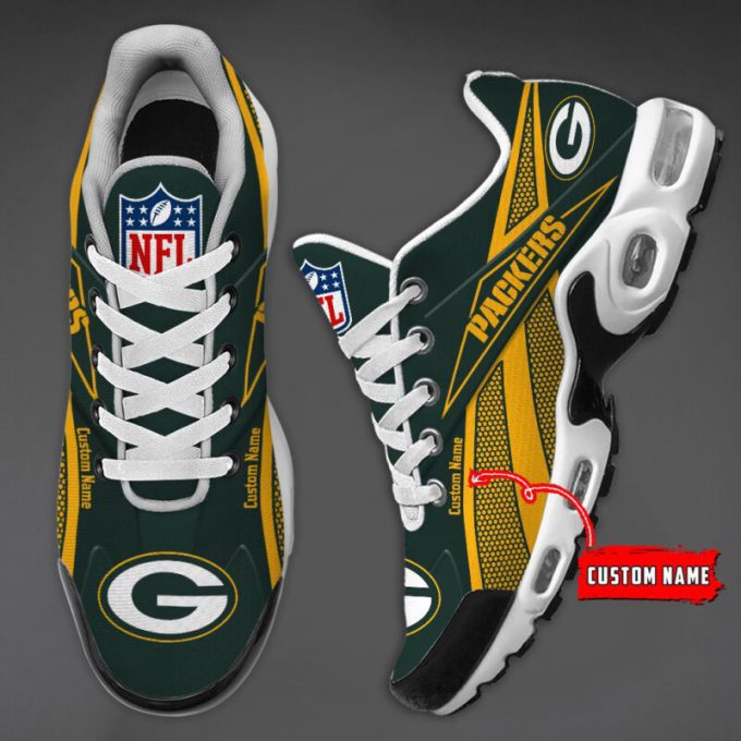 Green Bay Packers Premium Nfl Air Max Plus Sport Sneakers For Fan Gifts