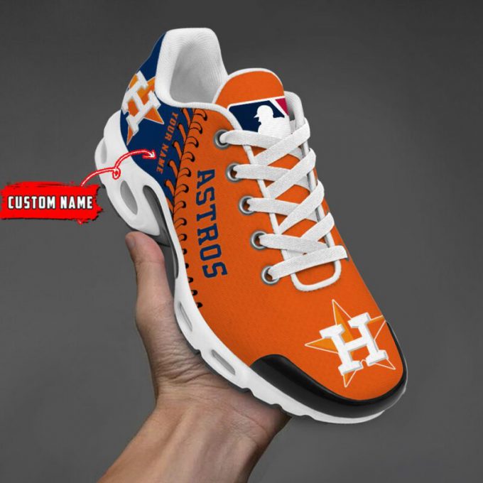 Houston Astros Mlb Air Max Plus Sport Sneakers For Fan Gifts