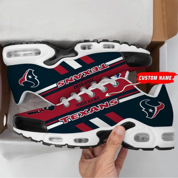 Houston Texans Nfl Air Max Plus Sport Sneakers For Fan Gifts