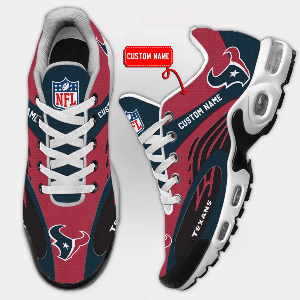 Houston Texans Nfl Premium Air Max Plus Sport Sneakers For Fan Gifts