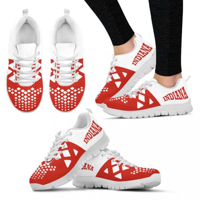 Indiana Hoosiers Unisex Running Shoes For Fans Gifts