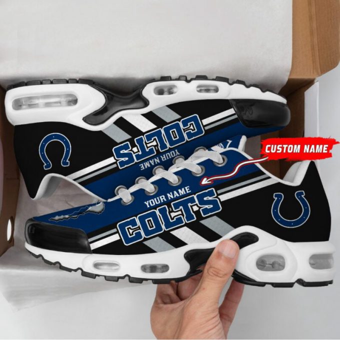 Indianapolis Colts Nfl Air Max Plus Sport Sneakers For Fan Gifts