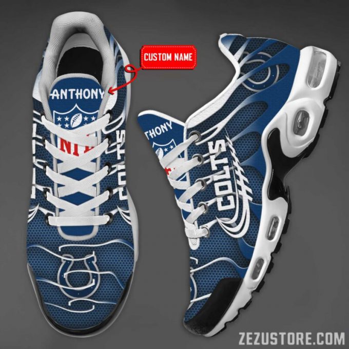 Indianapolis Colts Nfl Premium Air Max Plus Sport Sneakers For Fan Gifts