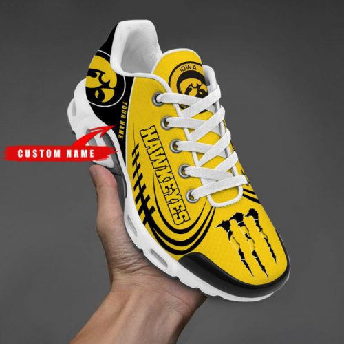 Iowa Hawkeyes NCAA Air Max Plus Sport Sneakers For Fan Gifts