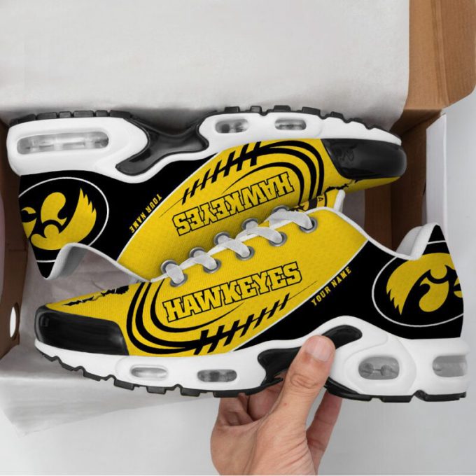 Iowa Hawkeyes Ncaa Air Max Plus Sport Sneakers For Fan Gifts