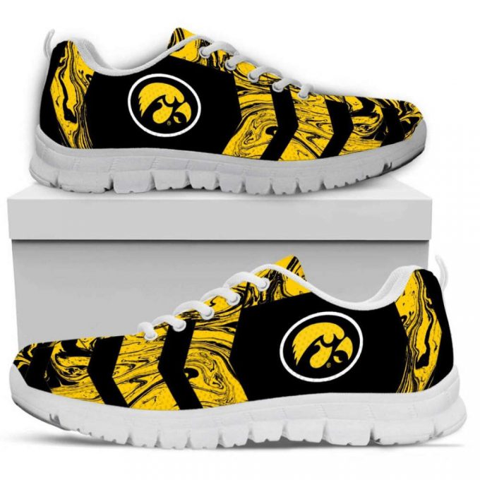 Iowa Hawkeyes Unisex Running Shoes For Fans Gifts