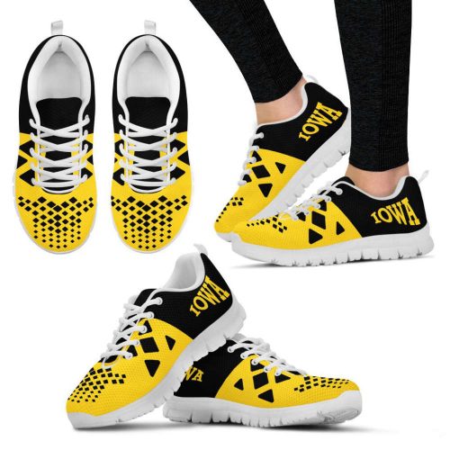 Iowa Hawkeyes Unisex Running Shoes For Fans Gifts