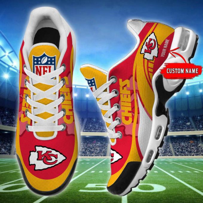 Kansas City Chiefs Nfl Teams Air Max Plus Sport Sneakers For Fan Gifts