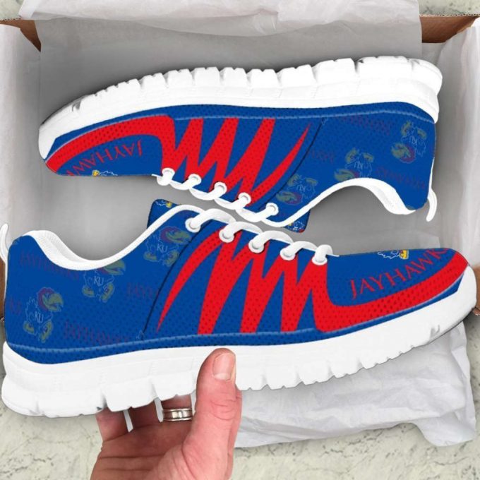 Kansas Jayhawks Unisex Running Shoes For Fans Gifts